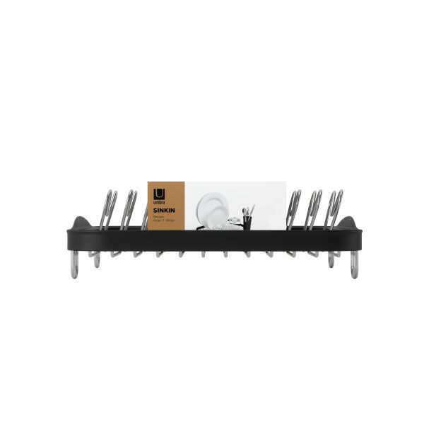 Umbra Sinkin Dish Rack Smoke & Nickel