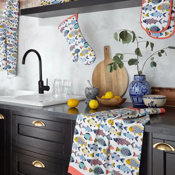 Ulster Weavers Tea Towel Arts & Crafts Cotton