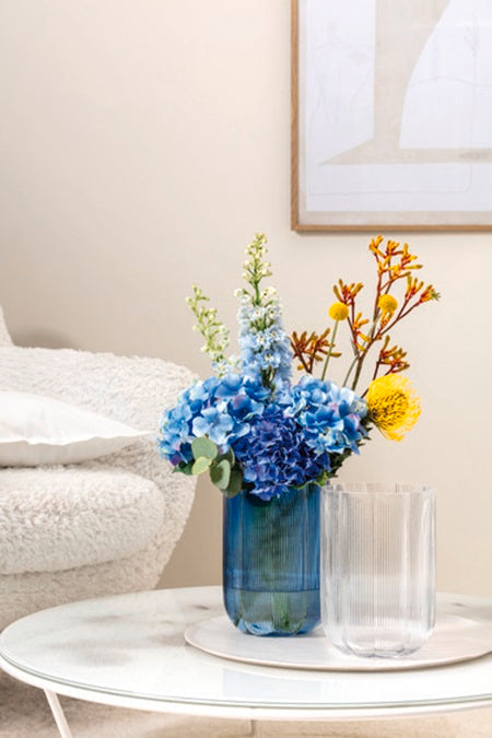 Fleur Bleu Vase 22cm