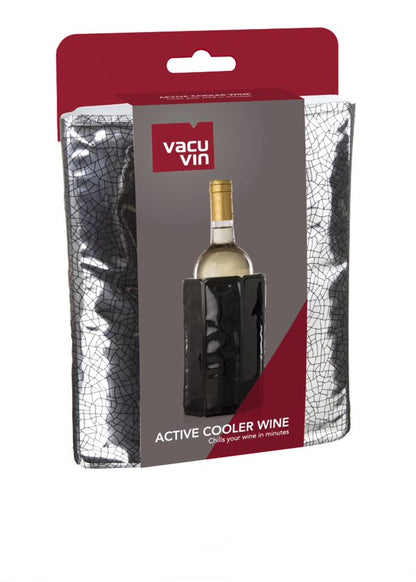 Vacu Vin Active Wine Bottle Cooler Silver