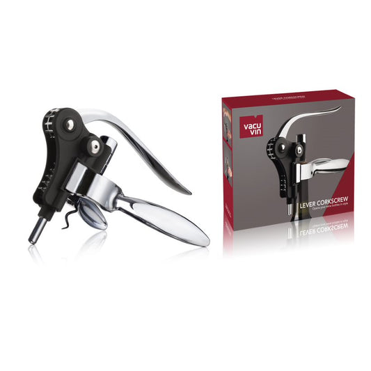 Vacu Vin Horizontal Lever Corkscrew