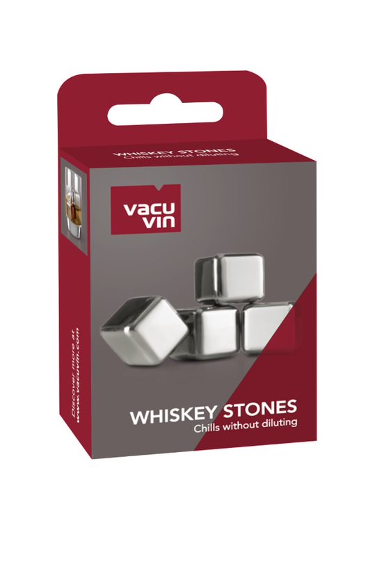 Vacu Vin Whisky Chilling Stones 4PC