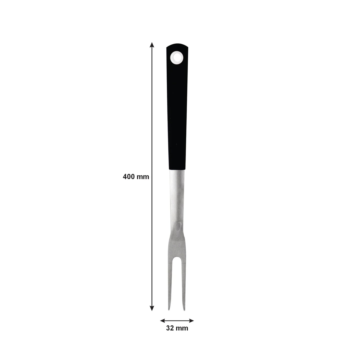 BBQ Fork Stainless Steel 400x32x20mm