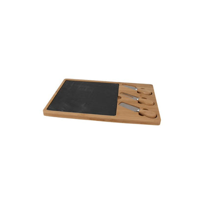 Regent Bamboo & Slate Cheese Board Cheese Tools