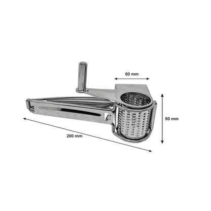 Rotary Cheese Grater Stainless Steel