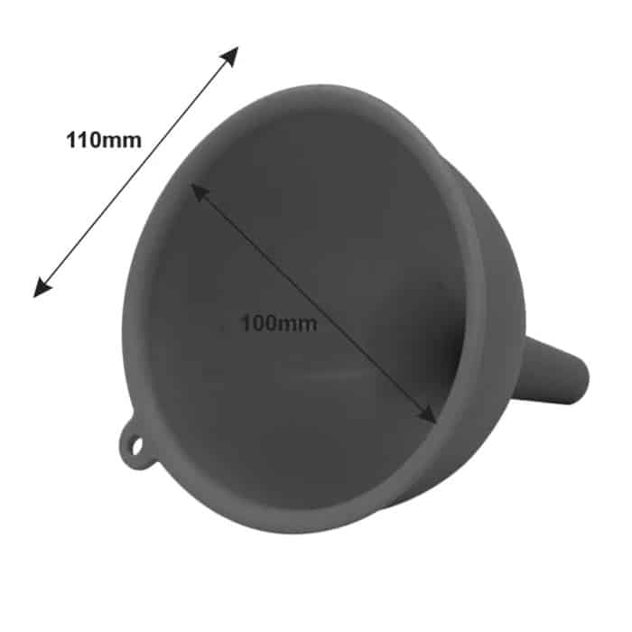 Regent Silicone Funnel 110mmx100mm