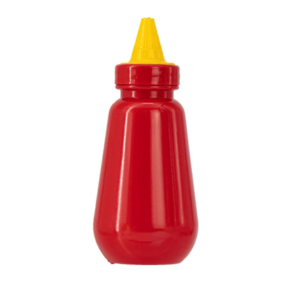 Regent Plastic Tear Drop Sauce Bottle Red