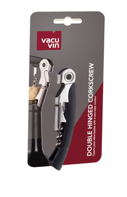 Vacu Vin Double Hinged Corkscrew