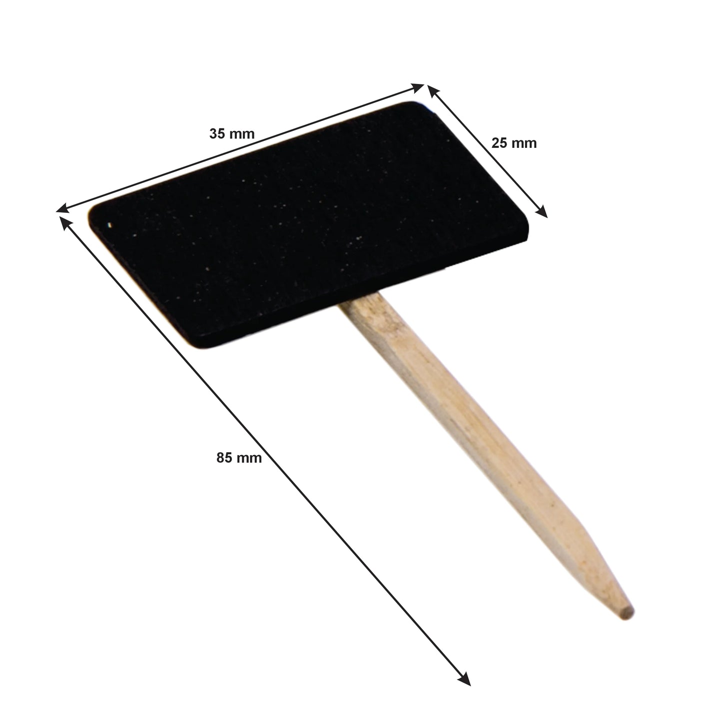 Wooden Disposable Chalkboard Picks 10pcs
