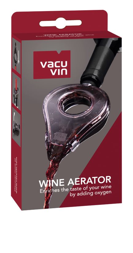 Vacu Vin Transparent Wine Aerator