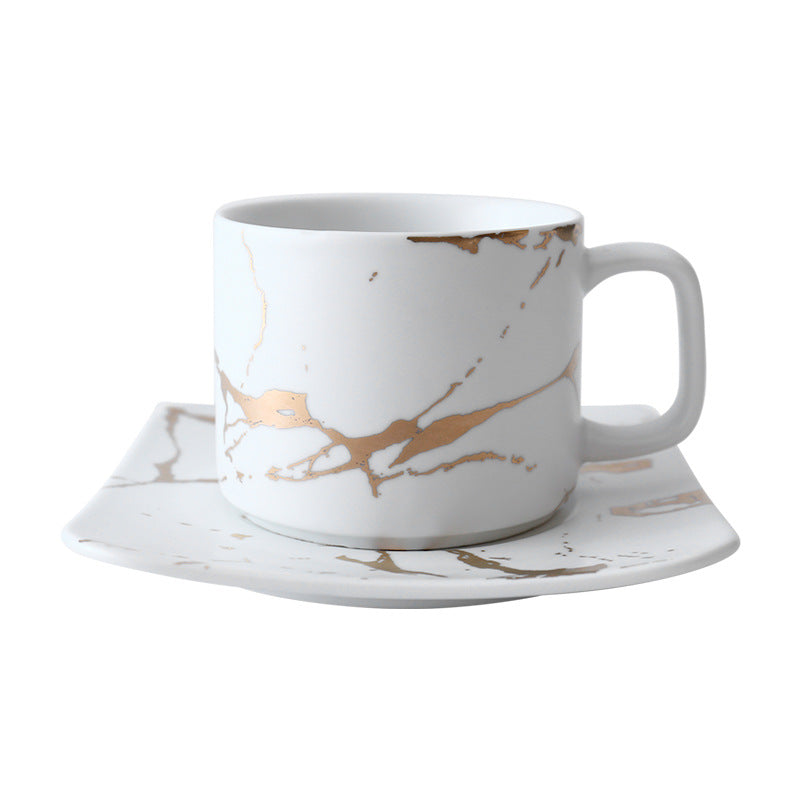Kintsukuroi Espresso Cup White