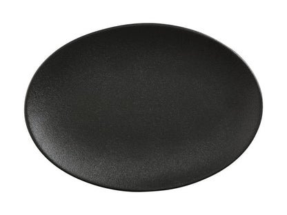 Maxwell Williams Caviar Oval Platter 35x25cm Black