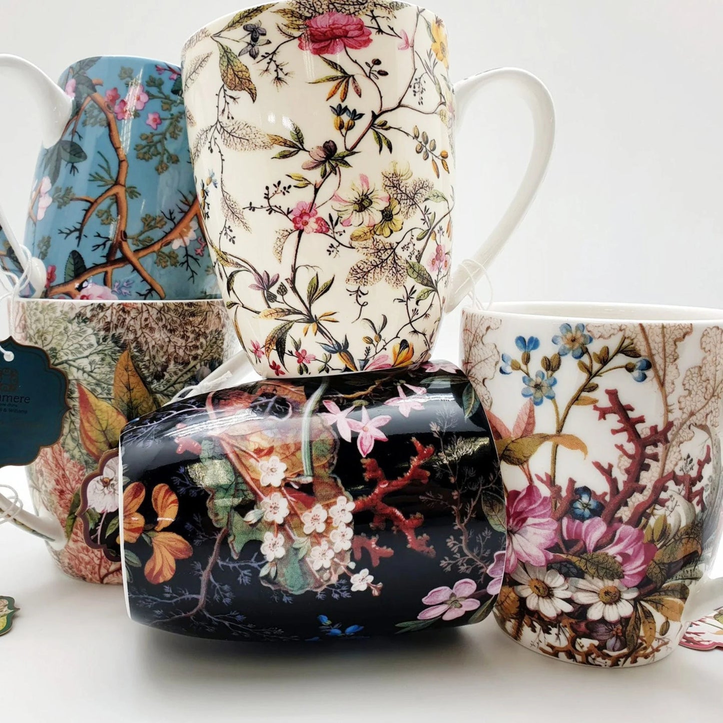 Maxwell Williams Coupe Mug Victorian Garden 400ml