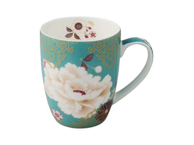 Maxwell Williams Kimono Mug Teal 400ml