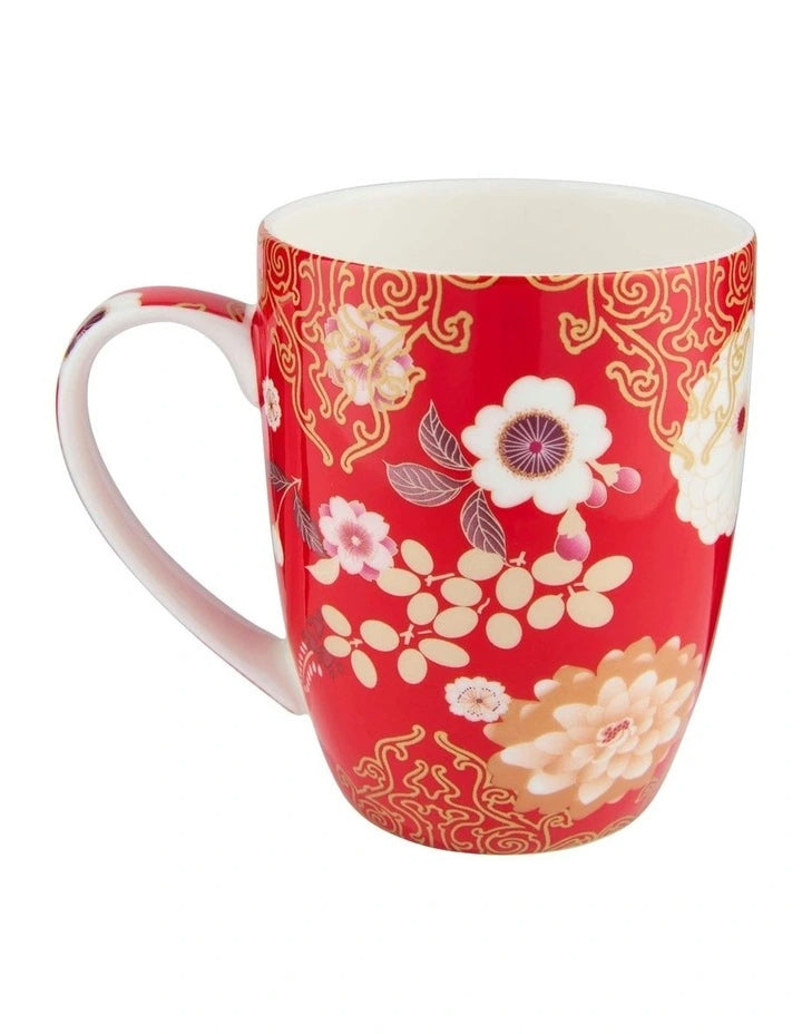 Maxwell Williams Kimono Mug Red 400ml