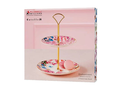 Maxwell Williams Enchantment 2 Tier Cake Stand