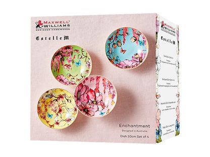 Maxwell Williams Enchantment Dish 10cm Set of 4