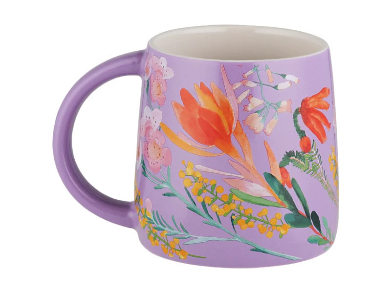 Maxwell Williams Garland Mug 370ml Lilac