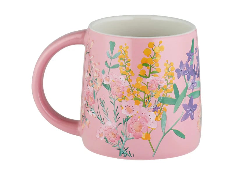 Maxwell Williams Garland Mug 370ml Pink