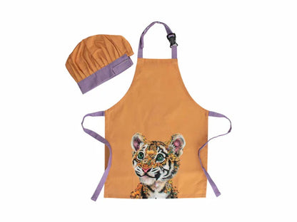 Maxwell Williams Wild Planet Tiger Apron & Hat Set