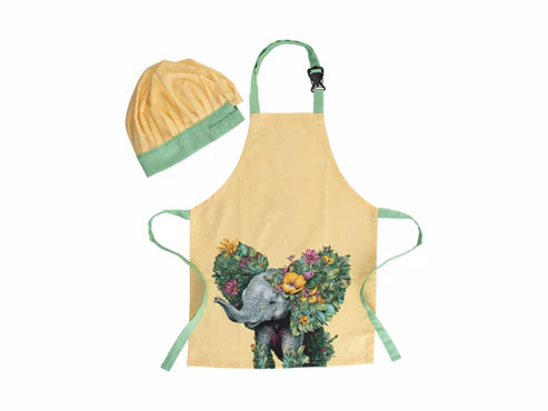 Maxwell Williams Wild Planet Elephant Apron & Hat