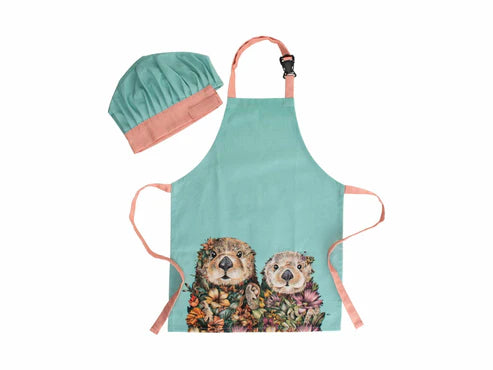 Maxwell Williams Wild Planet Otter Apron & Hat Set