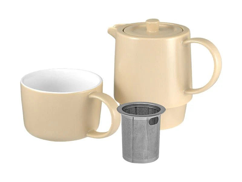 Maxwell Williams CafeLife Tea4One &Inf 450ml Sand