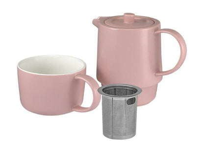 Maxwell Williams CafeLife Tea4One &Inf 450ml Rose