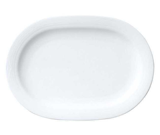 Noritake Arctic White Oval Platter 30.6cm