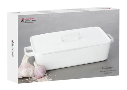 Maxwell Williams Epic Rect Baker 32x22.5x7  White