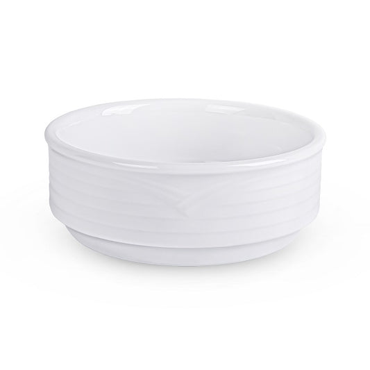 Noritake Arctic White Butter Pad 90ml