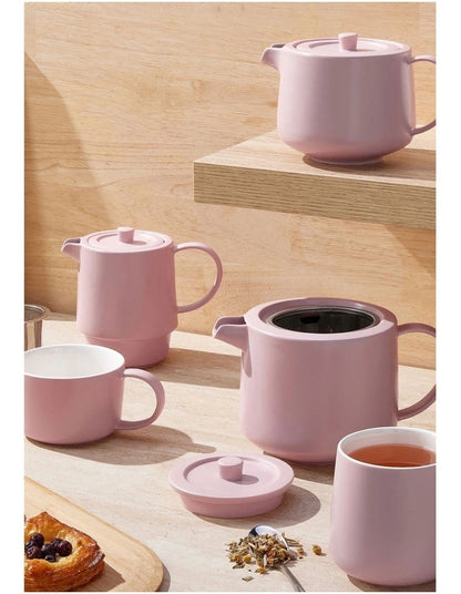 Maxwell Williams Cafe Life Teapot &Inf 1L Rose