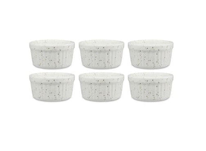 Maxwell Williams Speckle Ramekin 8.5cm Set of 6 Cr