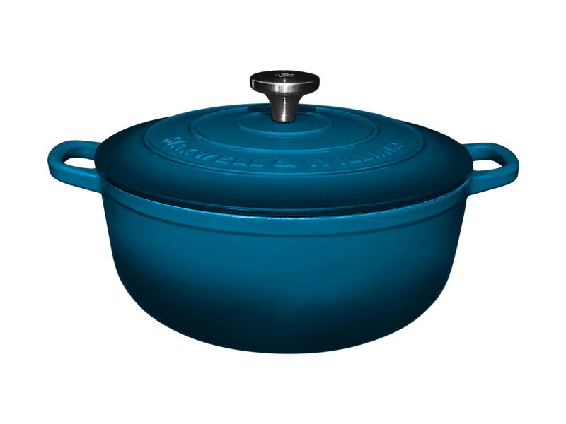 Maxwell Williams Round Casserole Midnight Blue 28c