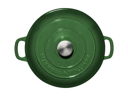 Maxwell Williams Round Casserole Green 28cm