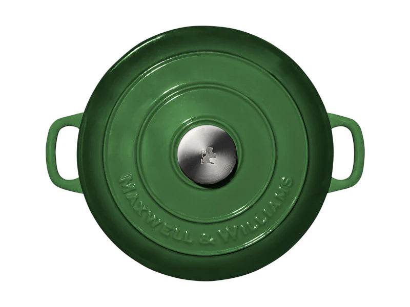 Maxwell Williams Round Casserole Green 26cm