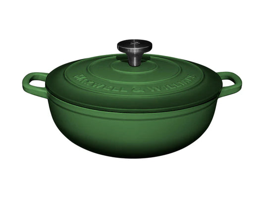 Maxwell Williams Round Casserole Green 26cm