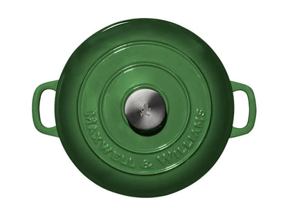 Maxwell Williams Round Casserole Green 24cm