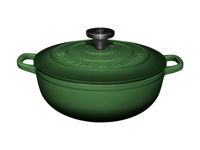 Maxwell Williams Round Casserole Green 24cm