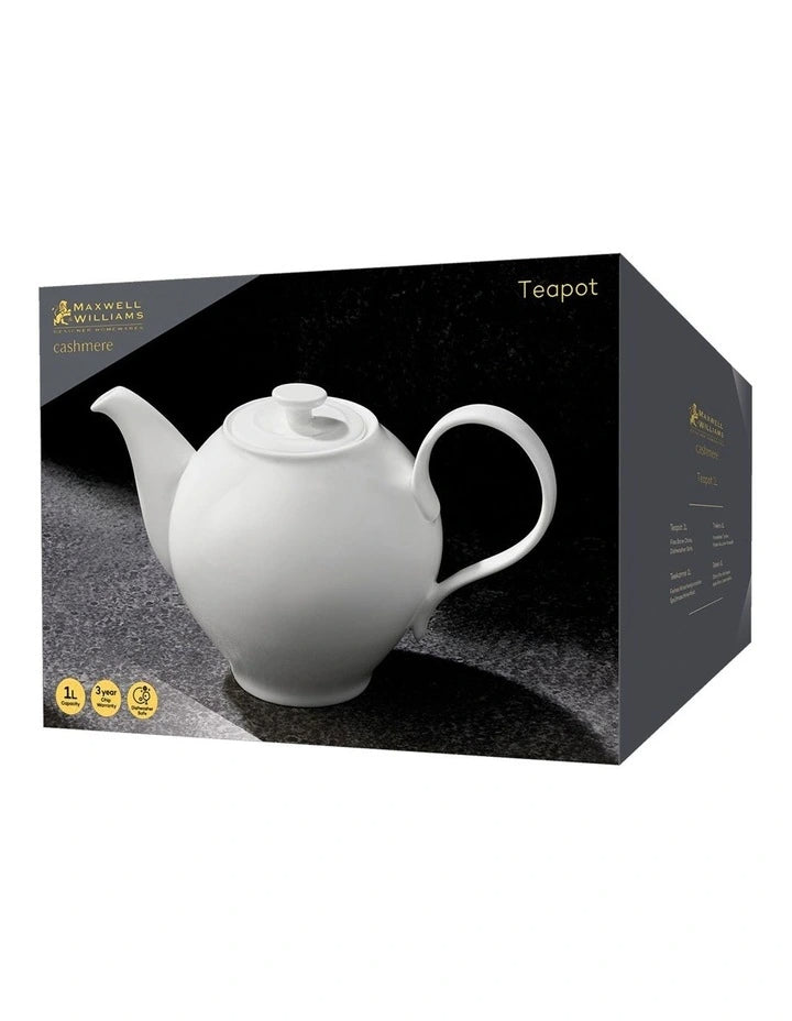 Maxwell Williams Cashmere Round Teapot 1L
