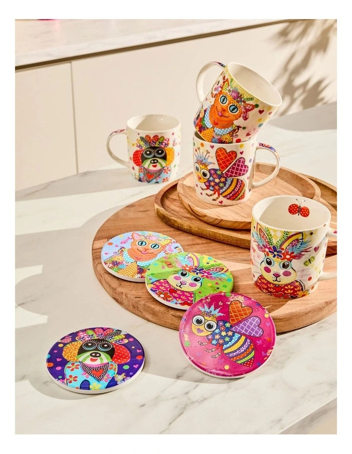 Maxwell Williams Kaleidoscope Mug Ginger 370ml