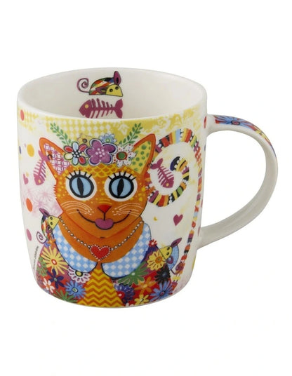Maxwell Williams Kaleidoscope Mug Ginger 370ml