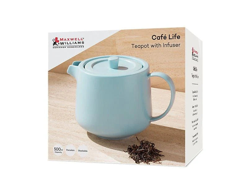 Maxwell Williams CafeLife Teapot &Inf 500ml Cloud