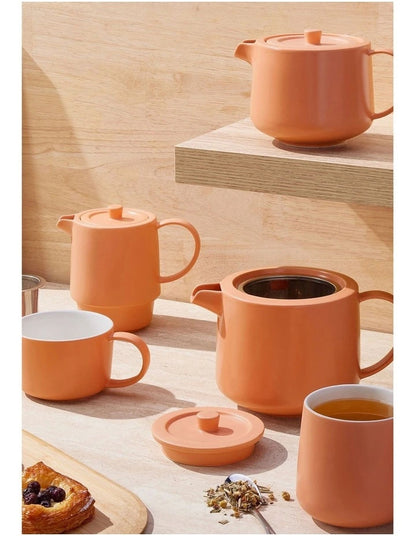 Maxwell Williams CafeLife Tea4 One&Inf450mlApricot
