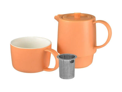 Maxwell Williams CafeLife Tea4 One&Inf450mlApricot