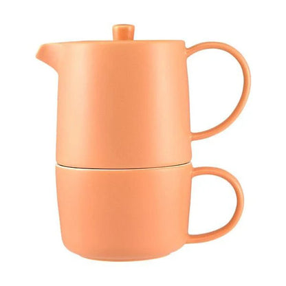 Maxwell Williams CafeLife Tea4 One&Inf450mlApricot