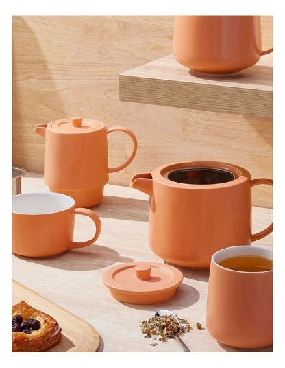 Maxwell Williams CafeLife Teapot &Inf500ml Apricot