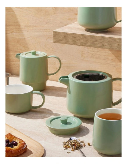 Maxwell Williams CafeLife Teapot &Inf 1L Seafoam