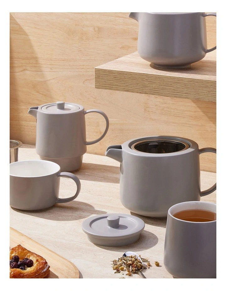 Maxwell Williams CafeLife Tea4One &Inf 450ml Grey