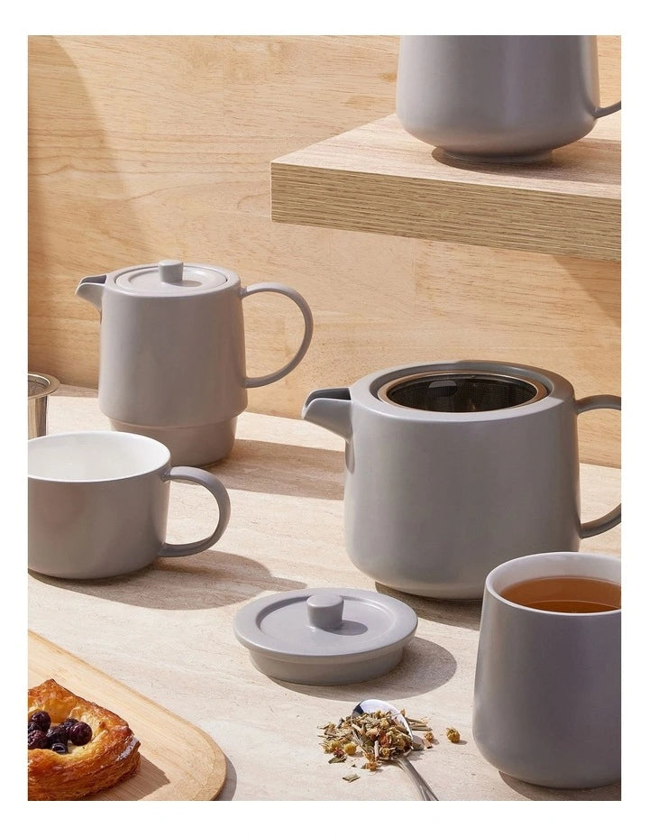 Maxwell Williams CafeLife Teapot &Inf 1L Grey